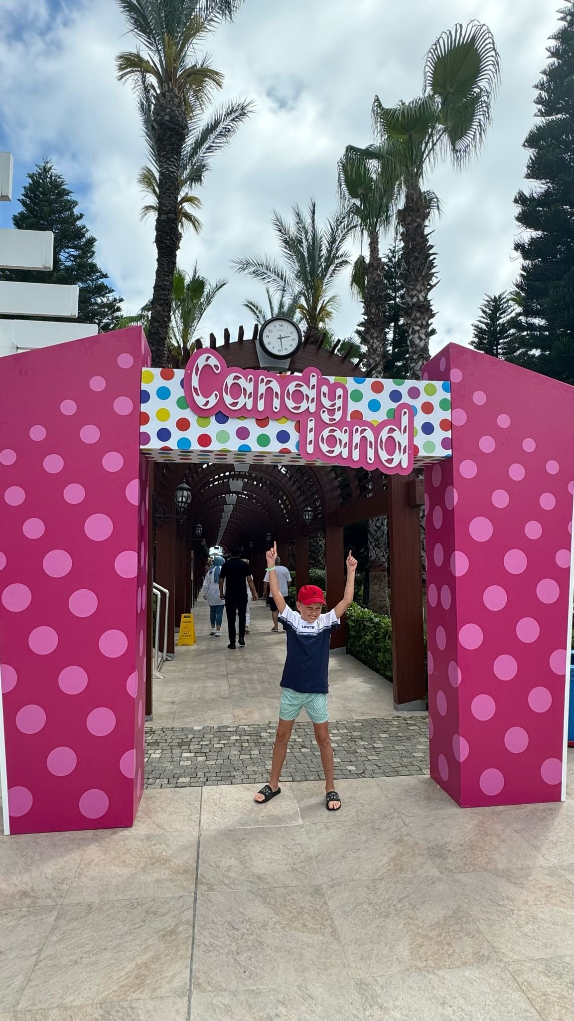 "Candy Land" Şeker Temalı Giriş Takı ve Karşılama Alanı