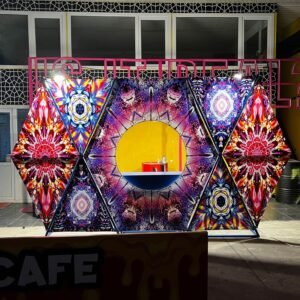 "Kaleidoscope" Geometrik Sahne ve Fotoğraf Dekoru