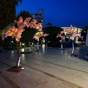 "Golden Sakura" Işıklı Yapay Ağaç Dekoru