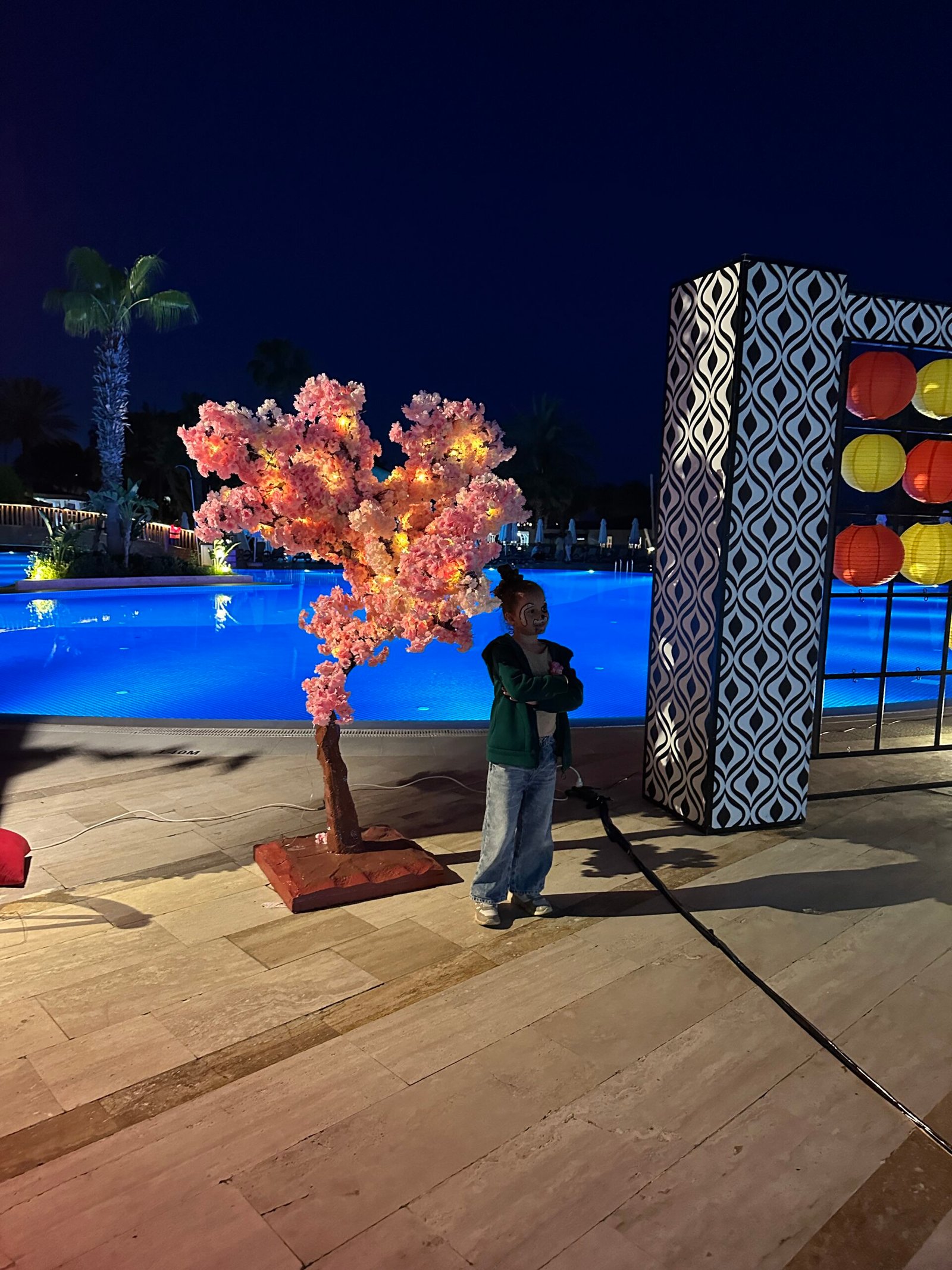 "Golden Sakura" Işıklı Yapay Ağaç Dekoru - Görsel 3